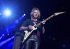 In this Oct. 24, 2015 file photo, Glenn Tipton of Judas Priest performs in San Bernardino, Calif. (Photo by Paul A. Hebert/Invision/AP)