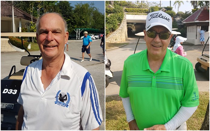 Jack Watkins (left) & Arnold Jones.