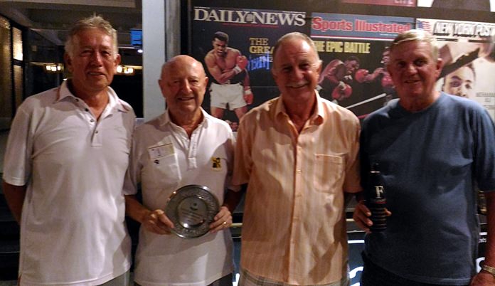 From left, Ian Dodds, David Phillips, Mike Lewis and Theo Bahrt.