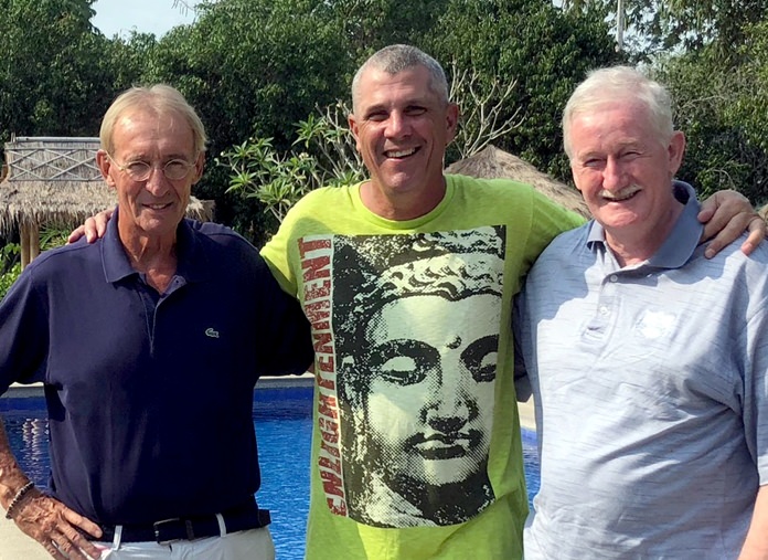 From left, Willem Lasonder, Bob Edwards & Sam Gettinby.