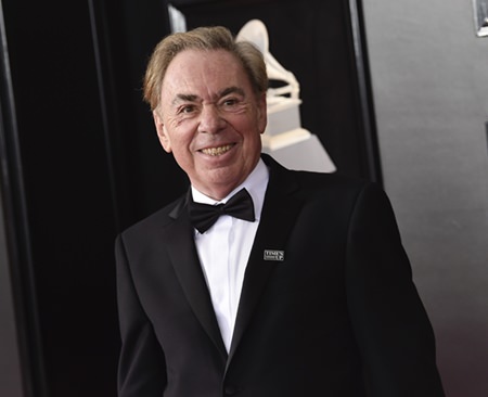 Andrew Lloyd Webber is shown in this Jan. 28, 2018 file photo. (Photo by Evan Agostini/Invision/AP)