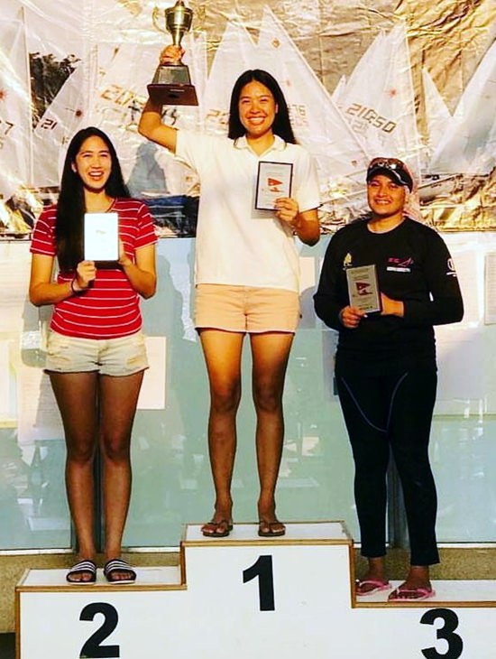 Laser Radial winners.