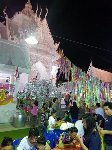 The public were given the first view of Nong Yai’s new sanctuary at the Pattaya temple’s annual fair.
