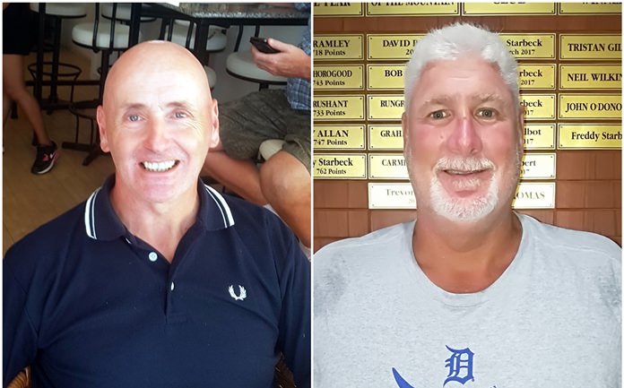 Ian Bell (left) & Terry Martin.