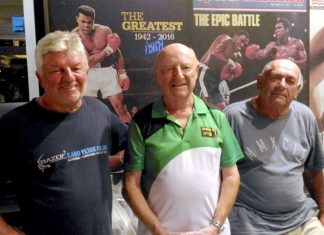 (Left to right) Andres Van De Laan , David Phillips and Leo Adam.