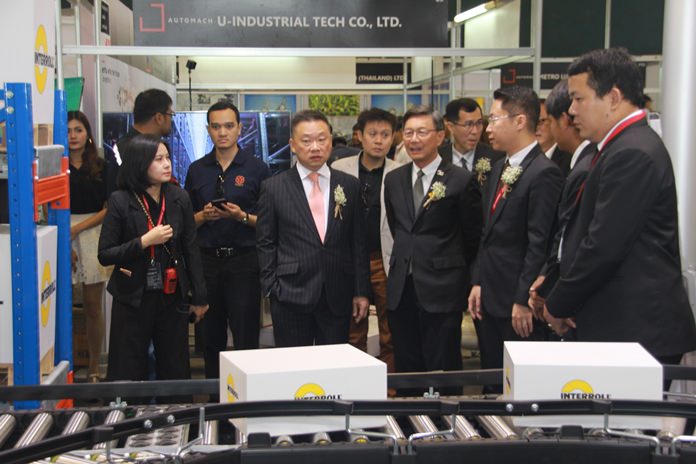 Manufacturers looking for a high-tech boost for their production line flocked to Pattaya for the Automatic Manufacturing Technology Exhibition.