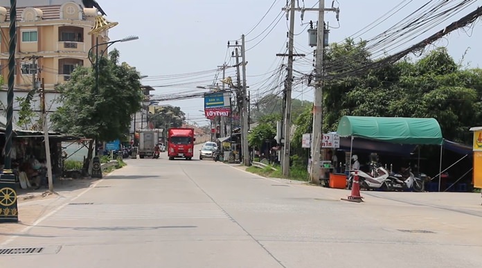Nongprue allocated more than 6 million baht to improve safety on Pattanakarn Road following complaints the boulevard is a death trap.