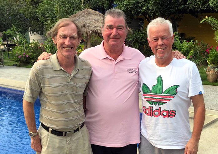 (From left) Jonathan Pratt, Ian Waddell and Alex Everden.