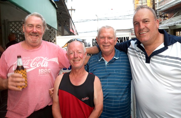 (From left) Kevin Kennedy with Shane Young, Steve Younger & Tony Ryan.