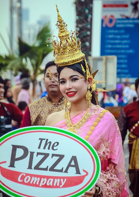 Anyone for a traditional Thai pizza?