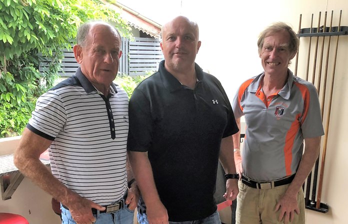 From left, Patrick Devereux, Dave Smith and Jonathan Pratt.