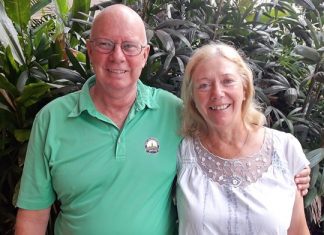 Brian Parish & Karen Brown.