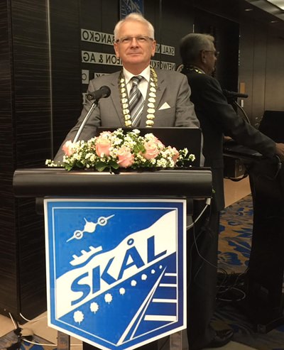 Andrew J Wood was elected Skål Bangkok president during the club’s AGM on the 28th March 2018.
