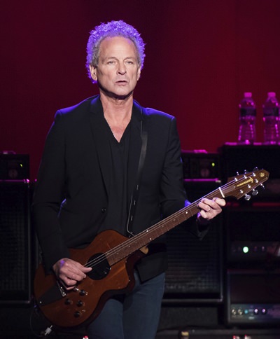 Lindsey Buckingham from the band Fleetwood Mac is shown in this Oct. 6, 2014 file photo. (Photo by Charles Sykes/Invision/AP)