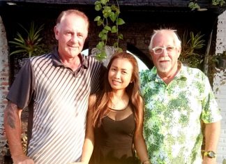 Sandy, Sasicha and Greig.