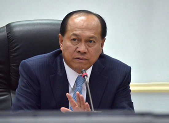 Interior Minister Gen. Anupong Paochinda.