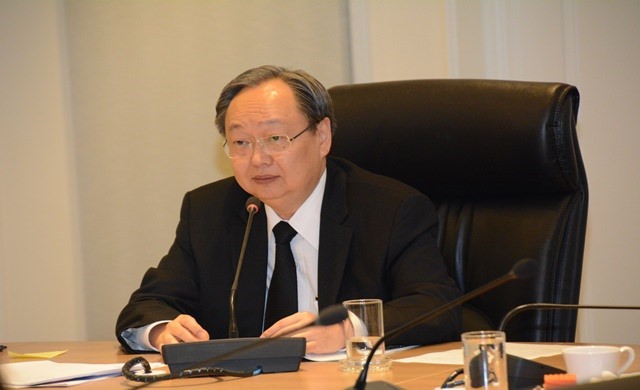 Commerce Minister Sonthirat Sonthijirawong.