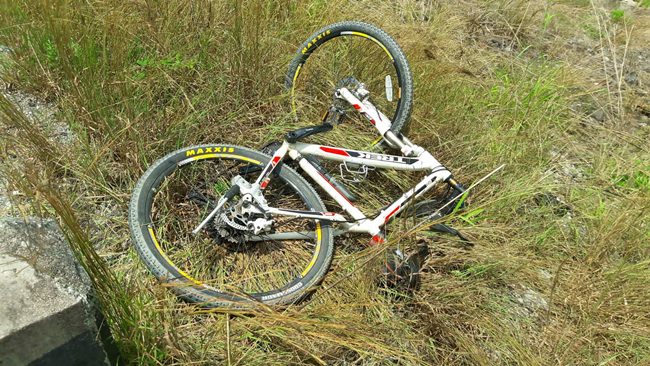 Richard Walter Moll died after tumbling from his bike at Mabprachan Lake.