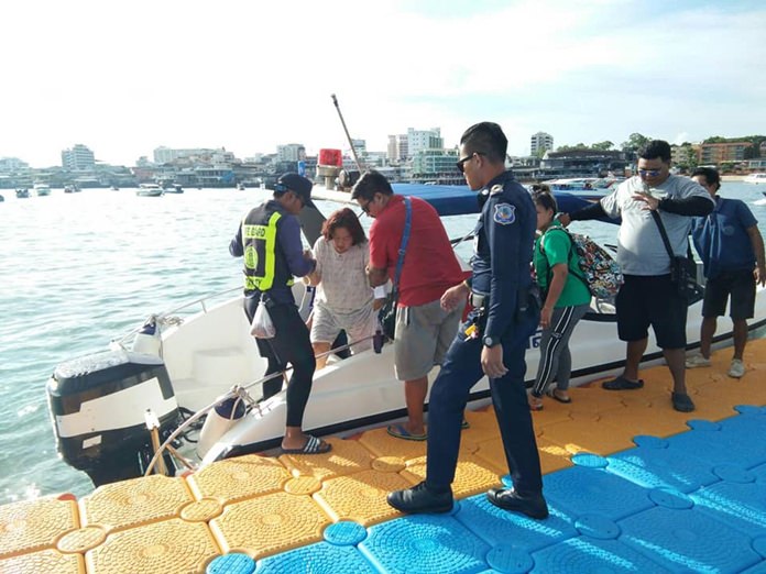 Authorities sent several teams to Bali Hai Pier to assist tourists throughout the busy day. 