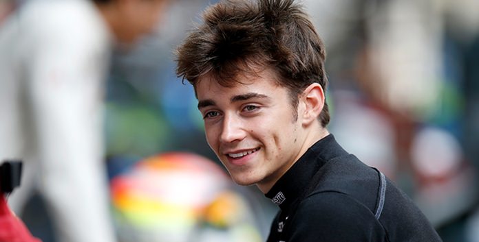 Charles Leclerc F1 Rookie.