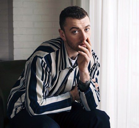 Musician Sam Smith poses for a portrait in New York in this Nov. 2, 2017 file photo. (Photo by Victoria Will/Invision/AP)