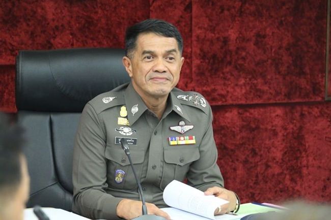 Deputy National Police Chief Pol Gen Rungroj Saengkhram.