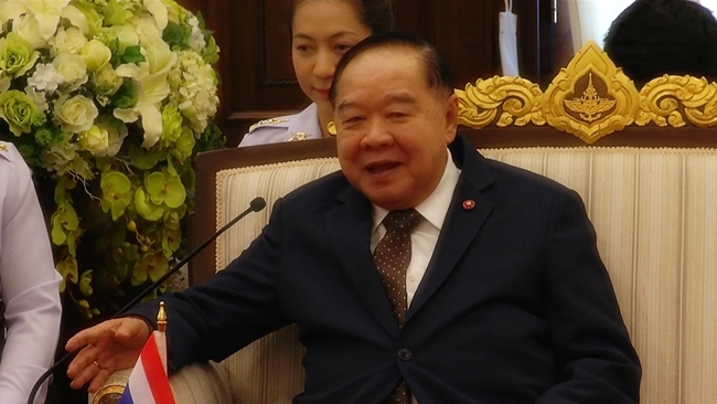 Deputy Prime Minister Gen Prawit Wongsuwan.