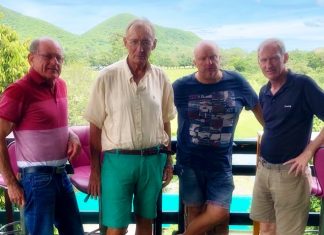 (From left) Patrick Devereux, Willem Lasonder, Dave Smith and Jonathan Pratt.