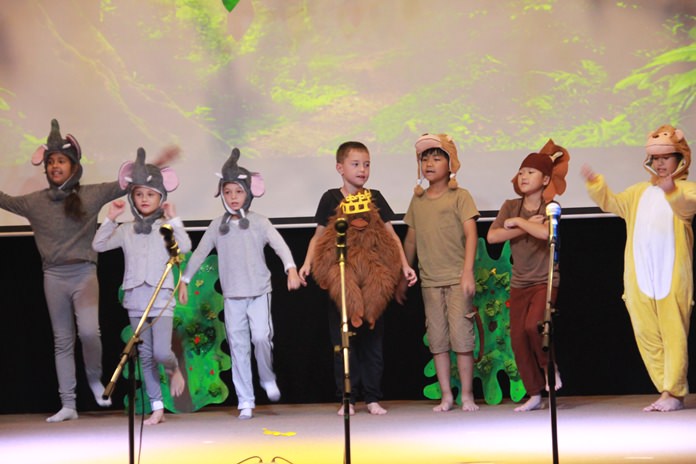 Notable performances came from singing elephants, slithering snakes, cheeky monkeys and sleepy vultures.