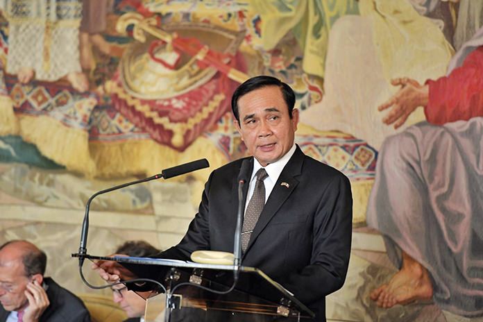 Thai Prime Minister General Prayut Chan-o-cha.