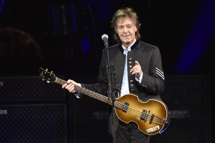 Paul McCartney is shown performing in this July 26, 2017 file photo. (Photo by Rob Grabowski/Invision/AP)