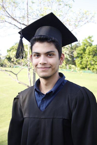 Shomit was awarded 40 points and has now started studying at Nanyang Technological College in Singapore.