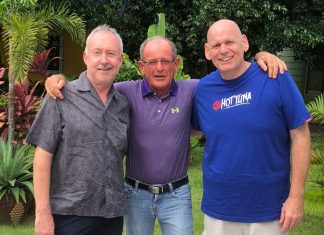 Stuart Banks, Paddy Devereux and Tony Wakeling.