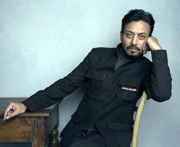 In this Jan. 22, 2018 file photo, actor Irrfan Khan poses for a portrait to promote the film “Puzzle” during the Sundance Film Festival in Park City, Utah. (Photo by Taylor Jewell/Invision/AP)