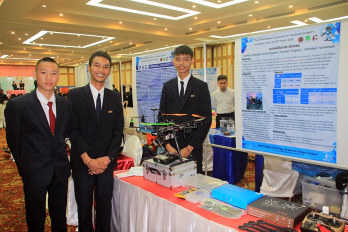 Chonburi’s Science Base Technology College has been selected to host one of five pilot projects to increase innovation by Thai vocational school students.
