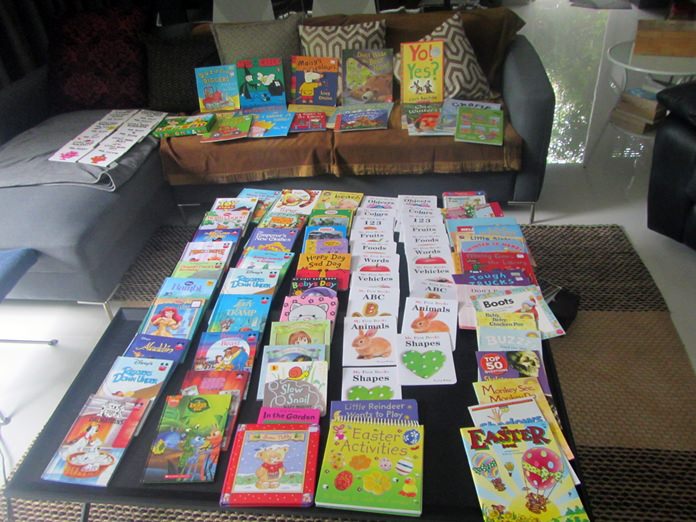 There were over a hundred children’s books in the box, with most being Walt Disney classics, but also books by world famous children’s author Roger Hargreaves, and children’s learning books by many other authors.