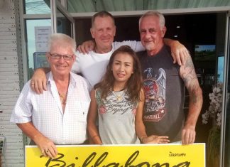 Brian Orr, George Way, Sasicha and Sandy Chapo.