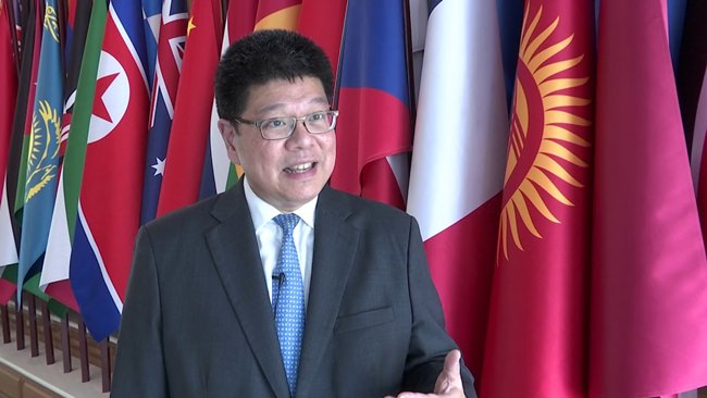 MFA Deputy Permanent Secretary Thani Thongphakdi.