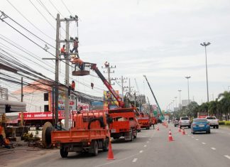 PEA upgrades Jomtien power grid