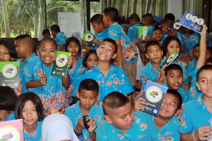 The Christian youths taught English and organized fun games for local students.