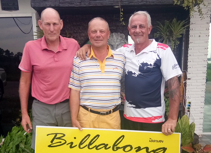 Lloyd, Helmut and Sandy.