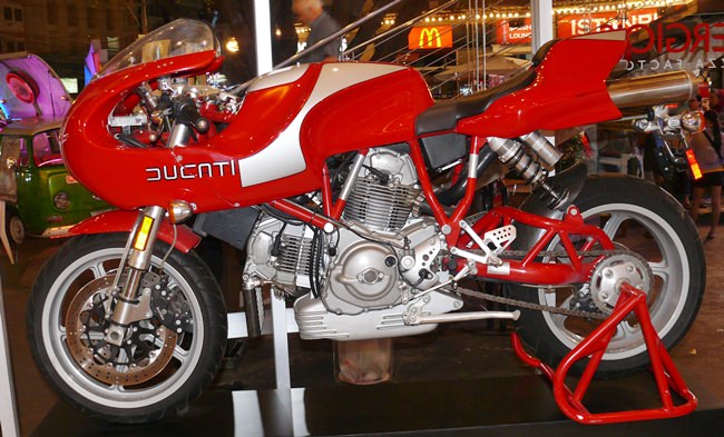The Ducati – 1 in 2000. Not for sale.