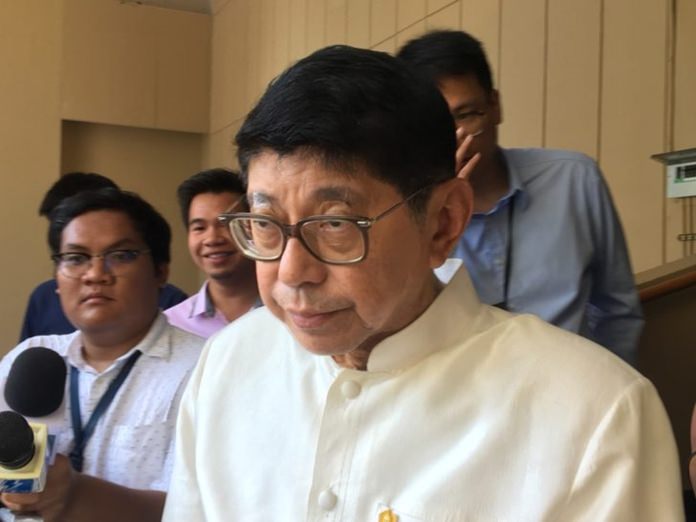 Deputy Prime Minister for Legal Affairs Wissanu Krea-ngam.
