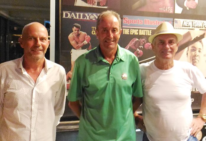 Marc Brunner, Martin Grimoldby and John Carlin.