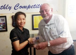 Miss Pin with Capt. Bob.