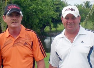 Derek Thorogood (left) and Billy Allan.