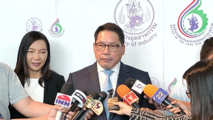 Industry Minister Uttama Savanayana.