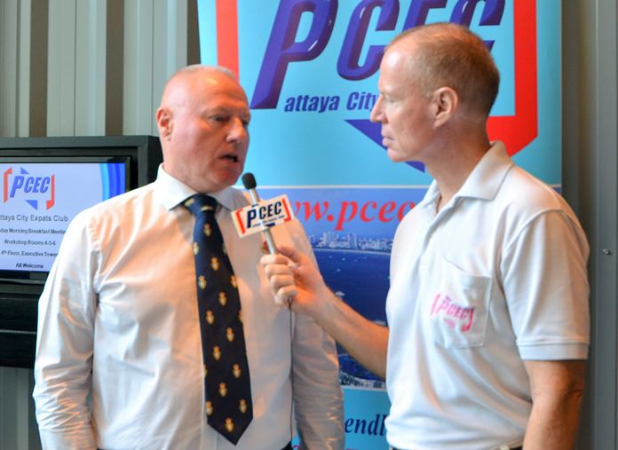  Member Ren Lexander interviews Colin Whitlock after his presentation to the PCEC. To view the video, visit https://www.youtube.com/watch?v=XyOfiwbNYUA &t=11s.