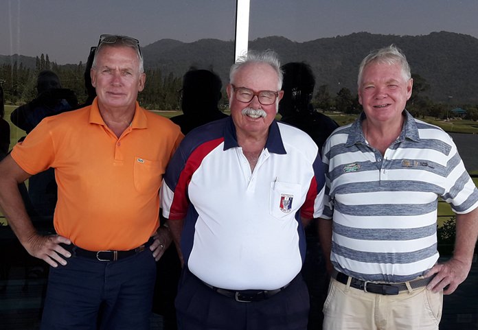 Peter Bygballe and Steen Habersaat with Dave Richardson