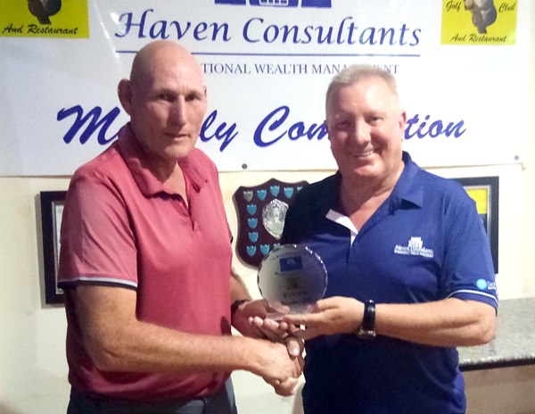 Lloyd Shuttleworth (left) with Brian Chapman of Haven Consultants.